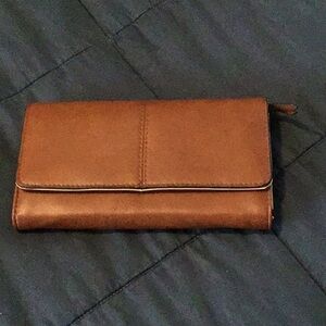 Soft brown wallet
